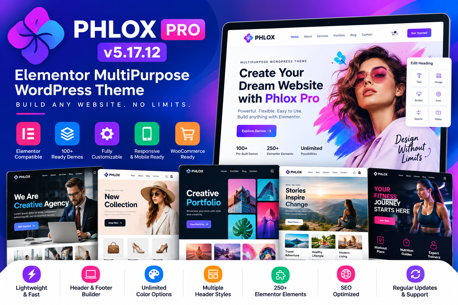 Phlox Pro v5.17.12 – Elementor MultiPurpose WordPress Theme