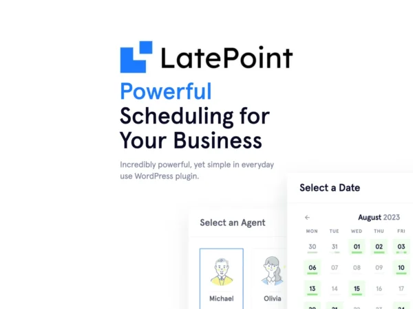 LatePoint v5.0.6 – Appointment Booking & Reservation plugin for WordPress + Addons