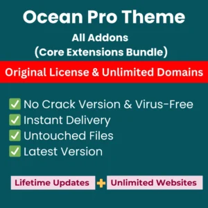 OceanWP Theme v4.0.5 All Addons (Core Extensions Bundle)