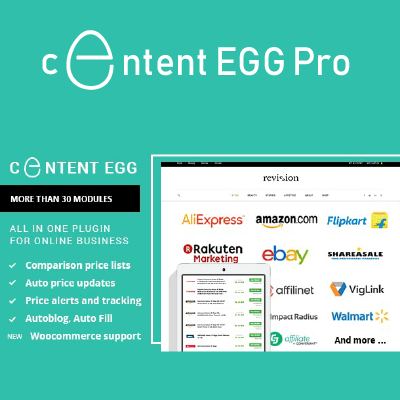 Content Egg Pro v15.0.1 – All in One Plugin for Affiliate