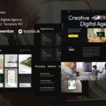Creative Digital Agency & Portfolios Elementor Template Kit