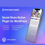 Epic Social Share Button for WordPress v1.0.3 by Download Devil