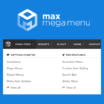 Max Mega Menu Pro v2.2.7 – WordPress Navigation Menu Plugin