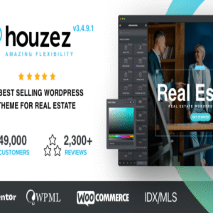 Houzez v3.4.9 – Real Estate WordPress Theme Download Devil
