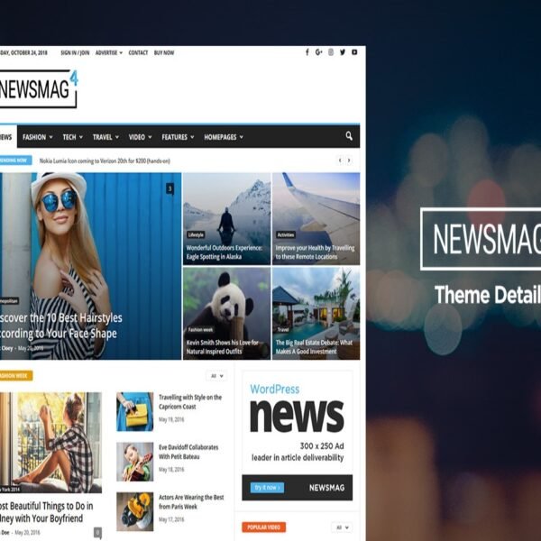 Newsmag v5.2.3 – News Magazine Newspaper WordPress Theme Download Devil