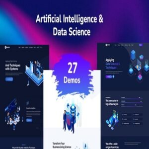 Anada v1.3.6 – Data Science & Analytics WordPress Theme Download Devil