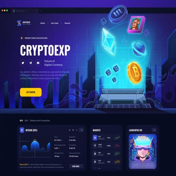 Cryptro v1.4.5 – Cryptocurrency, Blockchain, Bitcoin & Financial Technology Download Devil