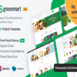 Greenmart v4.2.3 – Organic & Food Woocommerce WordPress Theme Download Devil