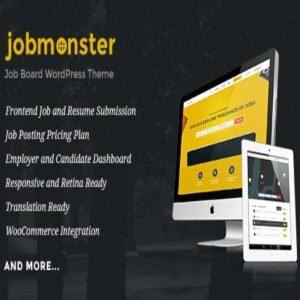 Jobmonster v4.7.6 – Job Board WordPress Theme Download Devil