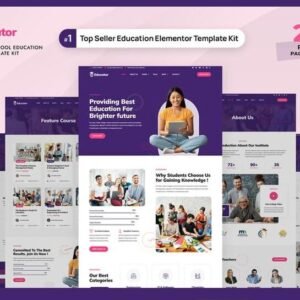 Educator – University & School Education Elementor Template Kit