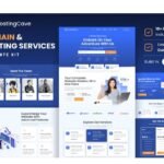 Hostingcave – Web Hosting Services Elementor Template Kit