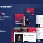 Iriz – Political Candidate & Party Elementor Template Kit