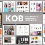 Kob E-Commerce Elementor Pro Template Kit