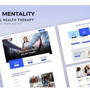 Mentality – Mental Health Therapy Elementor Template Kit