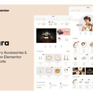 Nara – Jewelry Accessories Store Template Kit