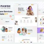 Pawsh – Pet Care & Shop Elementor Template Kit