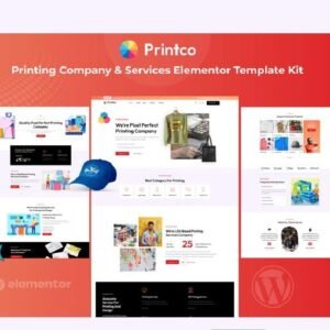 Printco - Printing Company & Services Elementor Template Kit