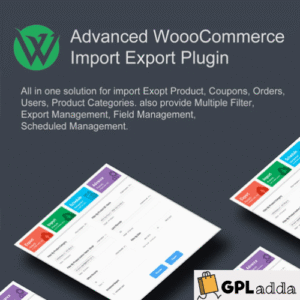 Woo Import Export v5.9.23 - Wordpress Plugin - GPL Adda