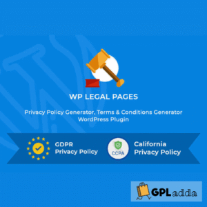 WP Legal Pages Pro v8.5.0 - WordPress Privacy Policy Plugin - GPL Adda