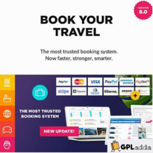 Book Your Travel v8.18.1 - Online Booking WordPress Theme - GPL Adda