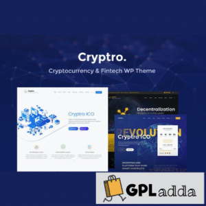 Cryptro v1.4.5 - Cryptocurrency, Blockchain, Bitcoin & Financial Technology - GPL Adda