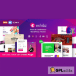Exhibz v3.0.3 - Event Conference WordPress Theme - GPL Adda