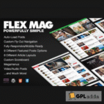 Flex Mag v3.5.2 - Responsive WordPress News Theme - GPL Adda