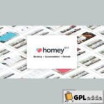 Homey v2.4.6 - Booking and Rental WordPress Theme - GPL Adda