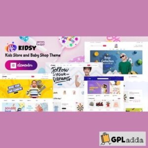 Kidsy v1.0 - Kids Store and Baby Shop WooCommerce Theme - GPL Adda