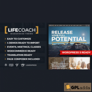 Life Coach Wordpress Theme v3.0.0 - GPL Adda