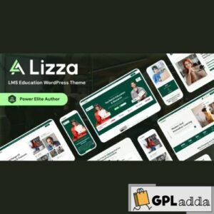 Lizza v1.0.1 – LMS Education WordPress Theme - GPL Adda