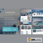 Marina v2.3 - Hotel & Resort WordPress Theme - GPL Adda