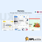 Marketo v5.2.2 - ECommerce & Multivendor Woocommerce Theme - GPL Adda