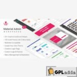 Material v8.7 - White Label WordPress Admin Theme - GPL Adda