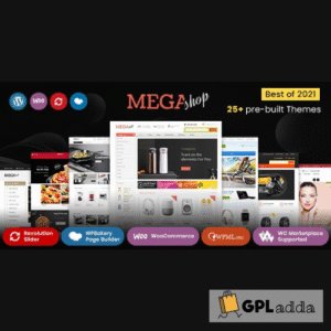 Mega Shop v3.0.2 - WooCommerce Responsive Theme - GPL Adda