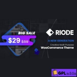 Riode v1.4.2 - Multi-Purpose WooCommerce Theme - GPL Adda