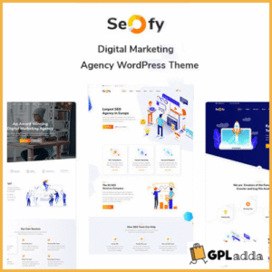 Seofy v1.6.9 - Digital Marketing Agency WordPress Theme - GPL Adda