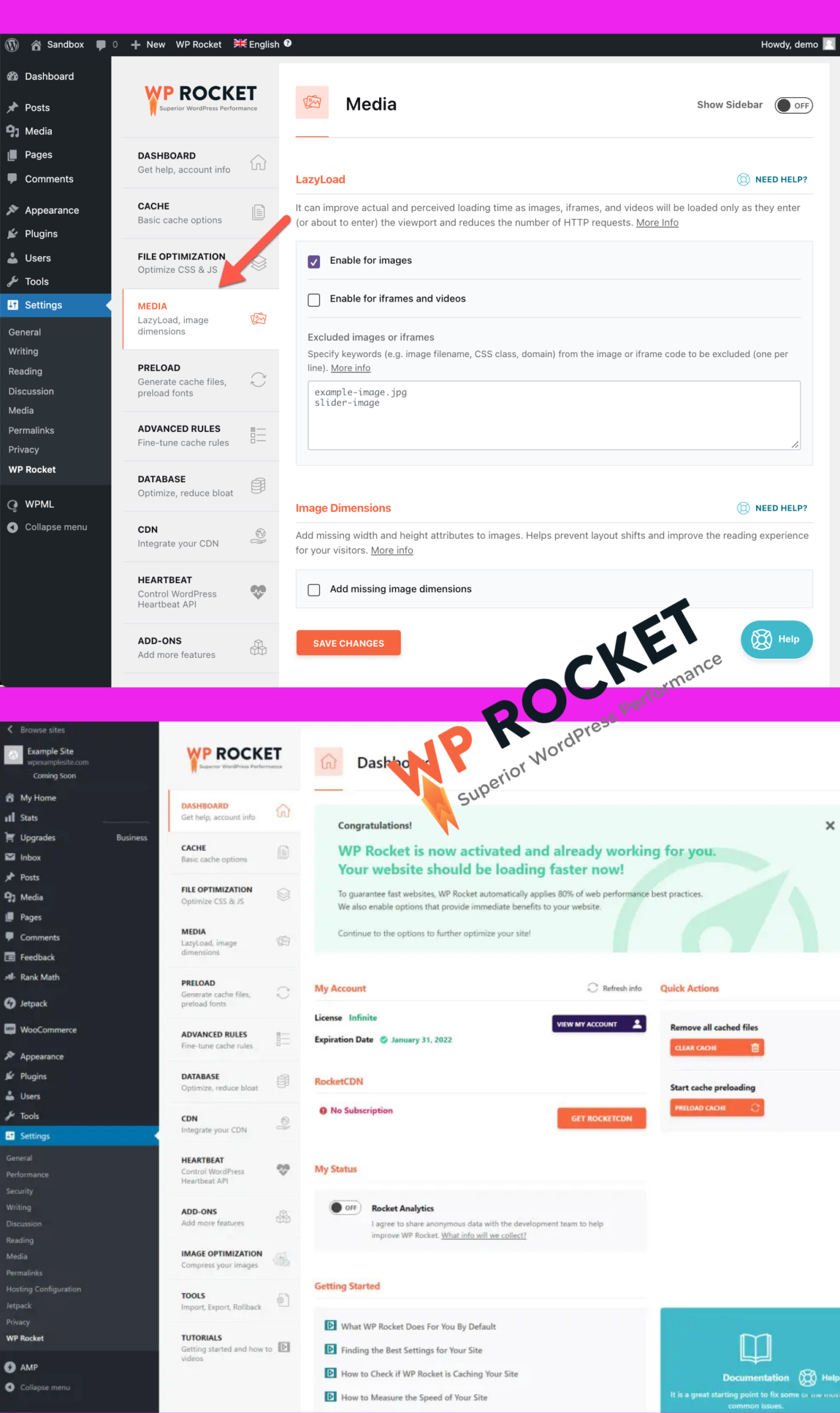 WP Rocket v3.20.4 - Caching Plugin for WordPress