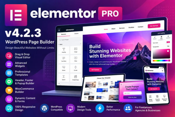 Elementor Pro Website Builder